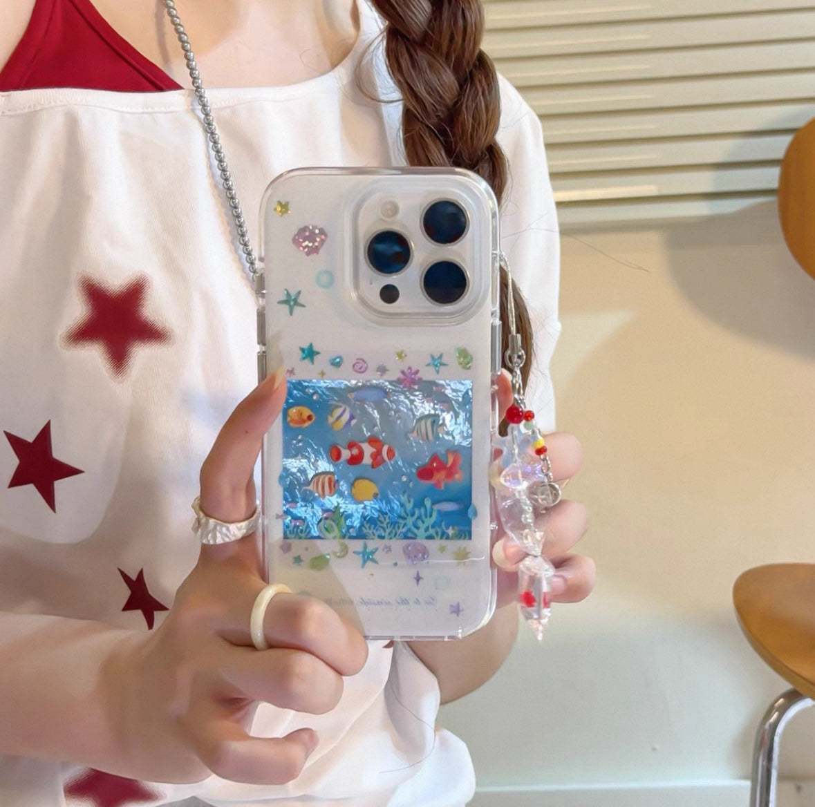 "Coral Reef Fish" 🐟🫧iPhone Case