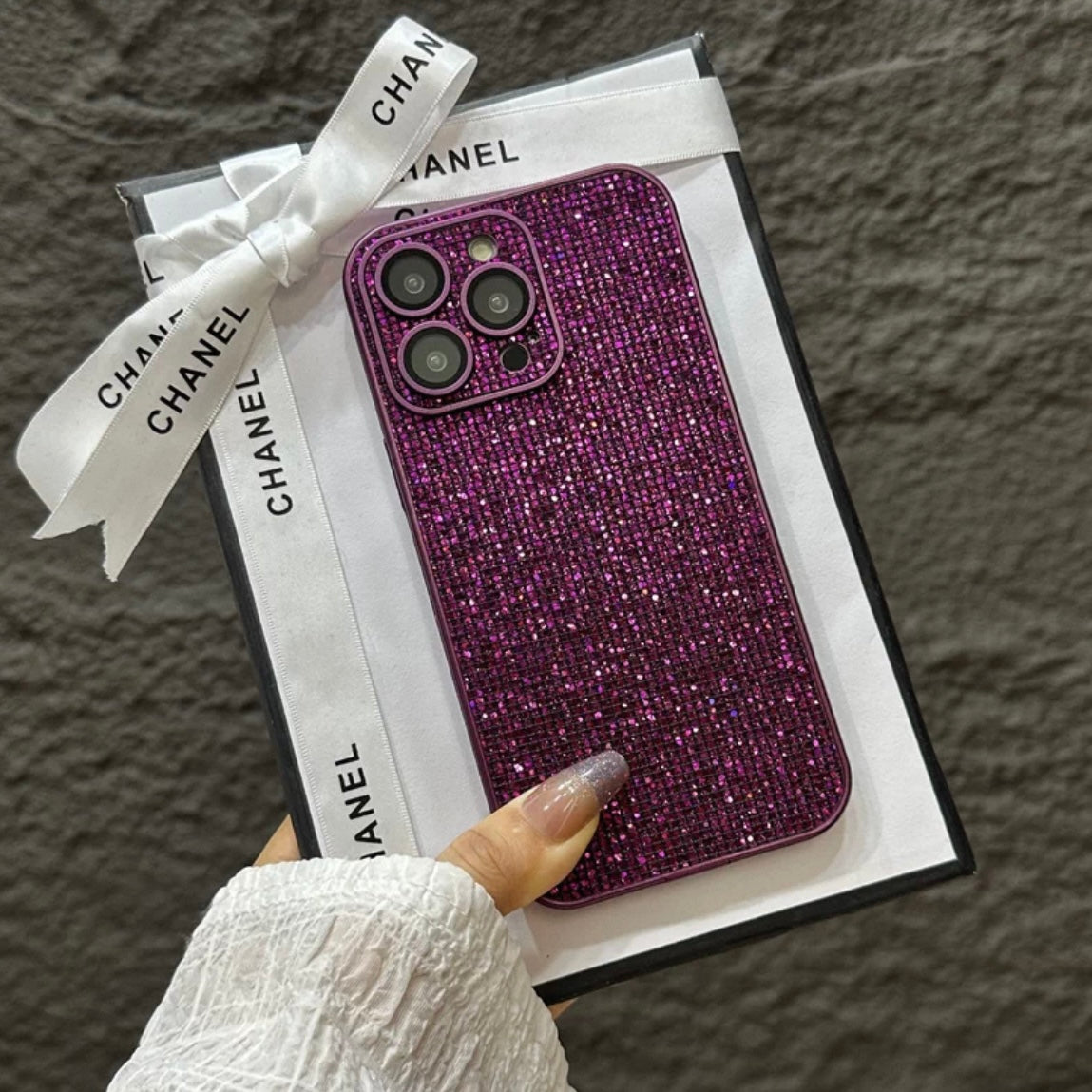 Luxurious sparkling sequins iPhone case