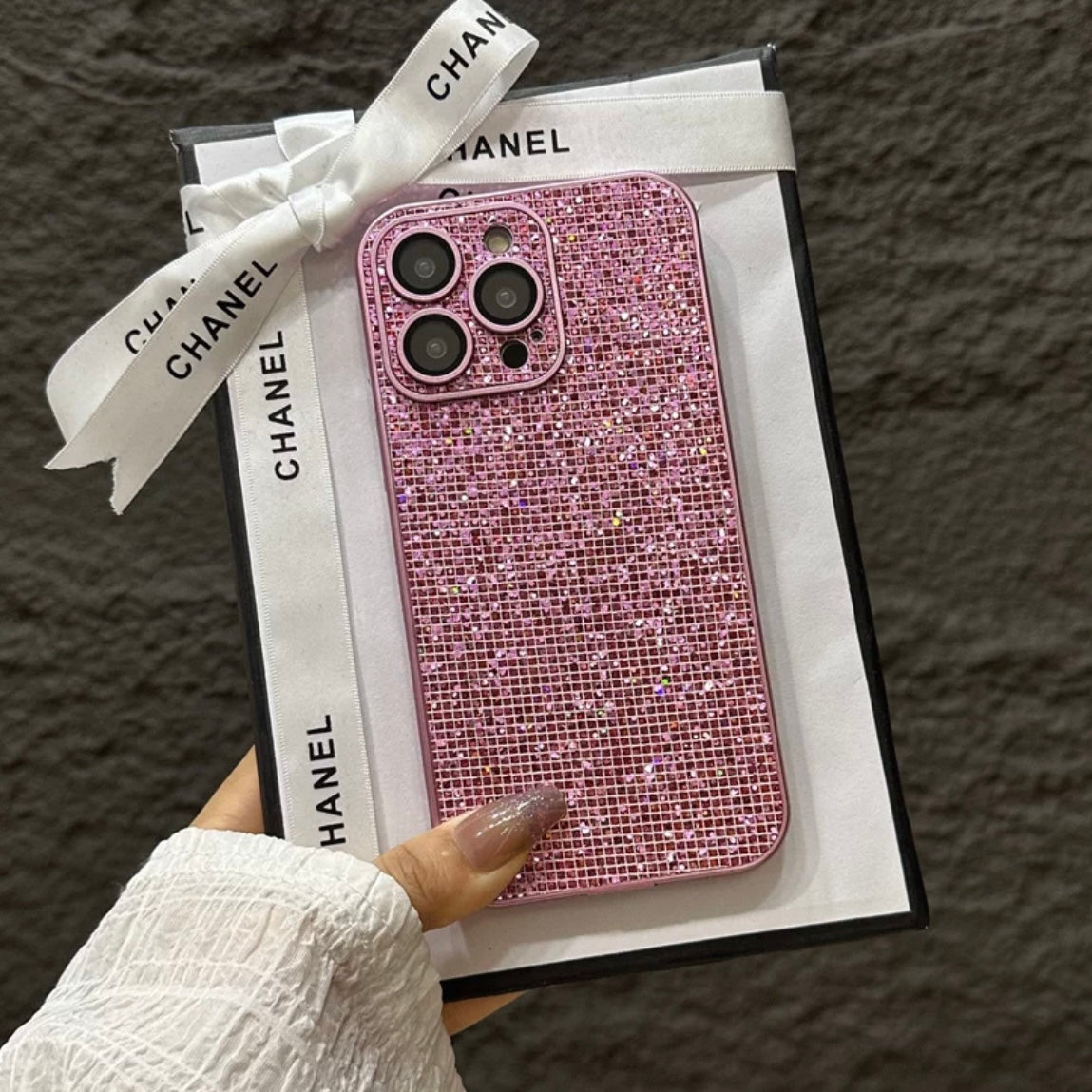 Luxurious sparkling sequins iPhone case