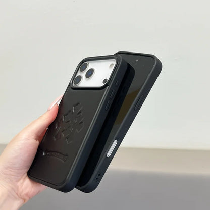 Premium Faux Leather iPhone Case