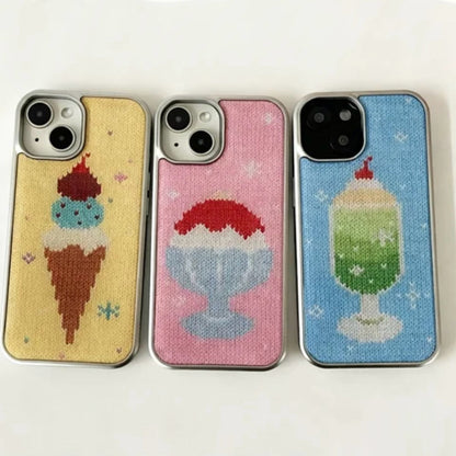 A cup of ice 🍦cream, iPhone case.