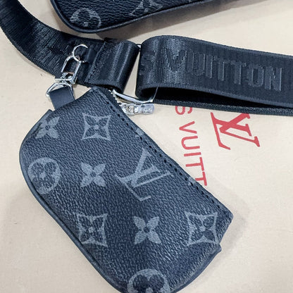 Classic Monogram Trio Messenger Bag - A Fashion Must-Have