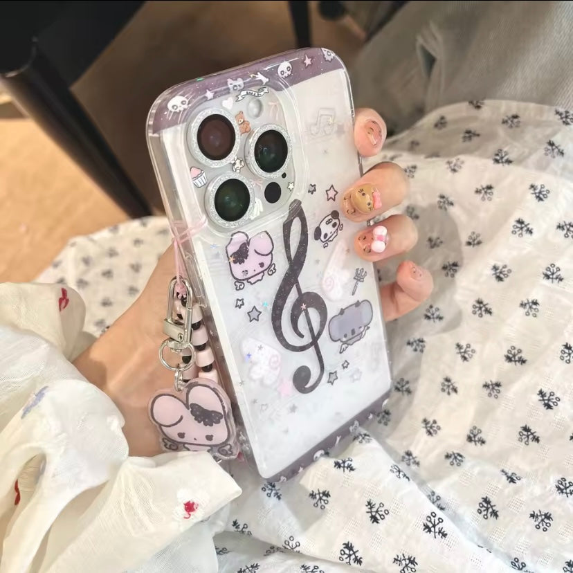 ꒰ა🎵໒꒱ lovely note-iPhone Case