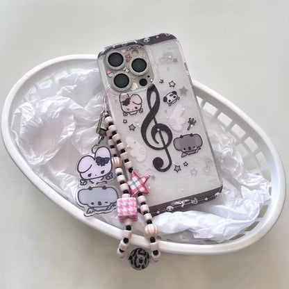 ꒰ა🎵໒꒱ lovely note-iPhone Case