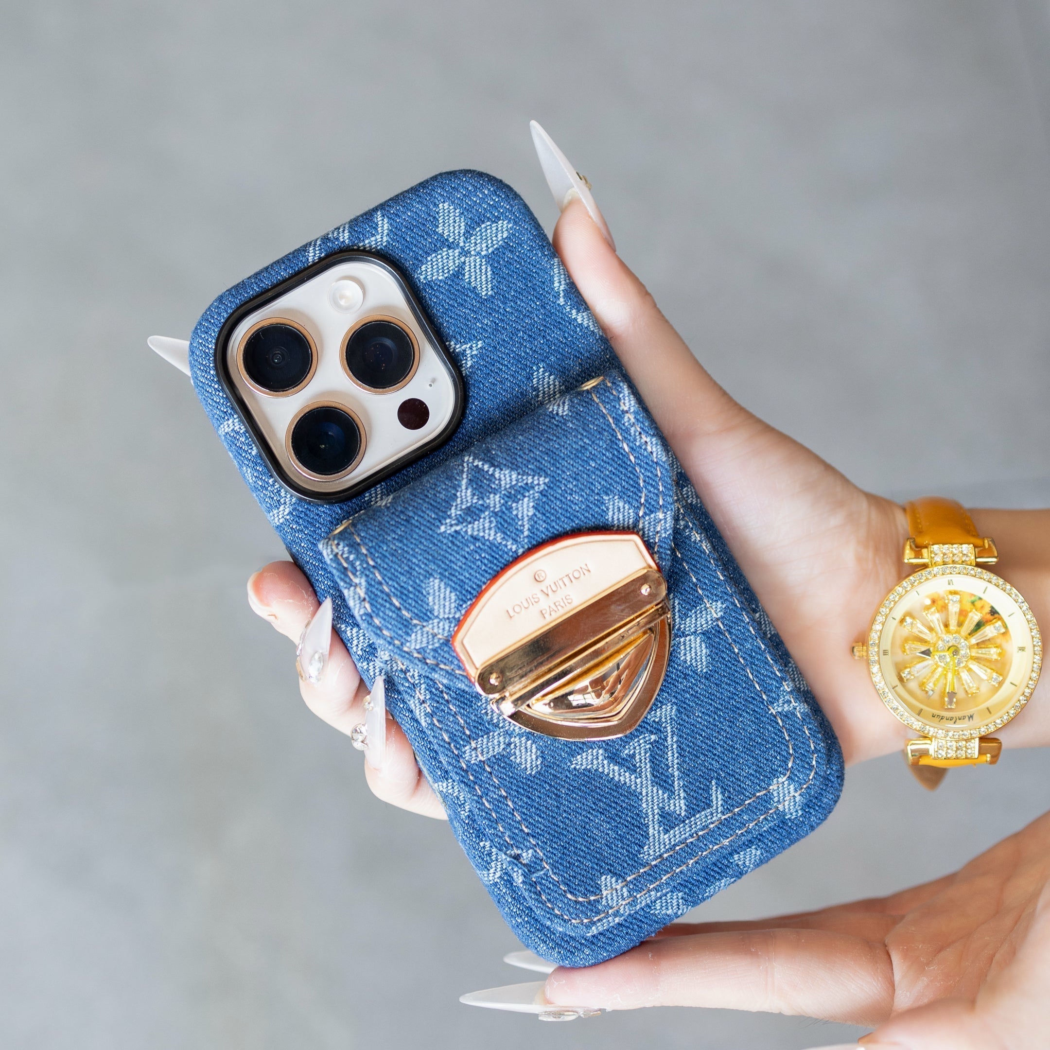 New Classic Luxury Card Holder Phone Case 06