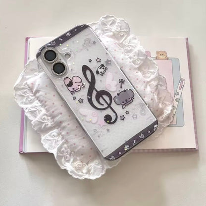꒰ა🎵໒꒱ lovely note-iPhone Case