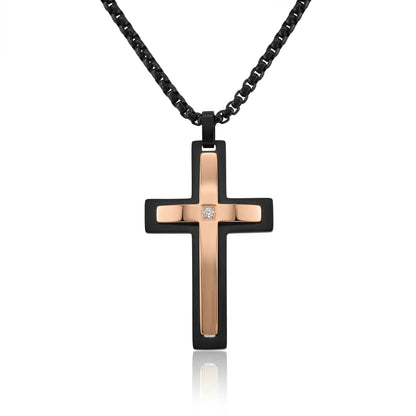Ebon Cross Necklace