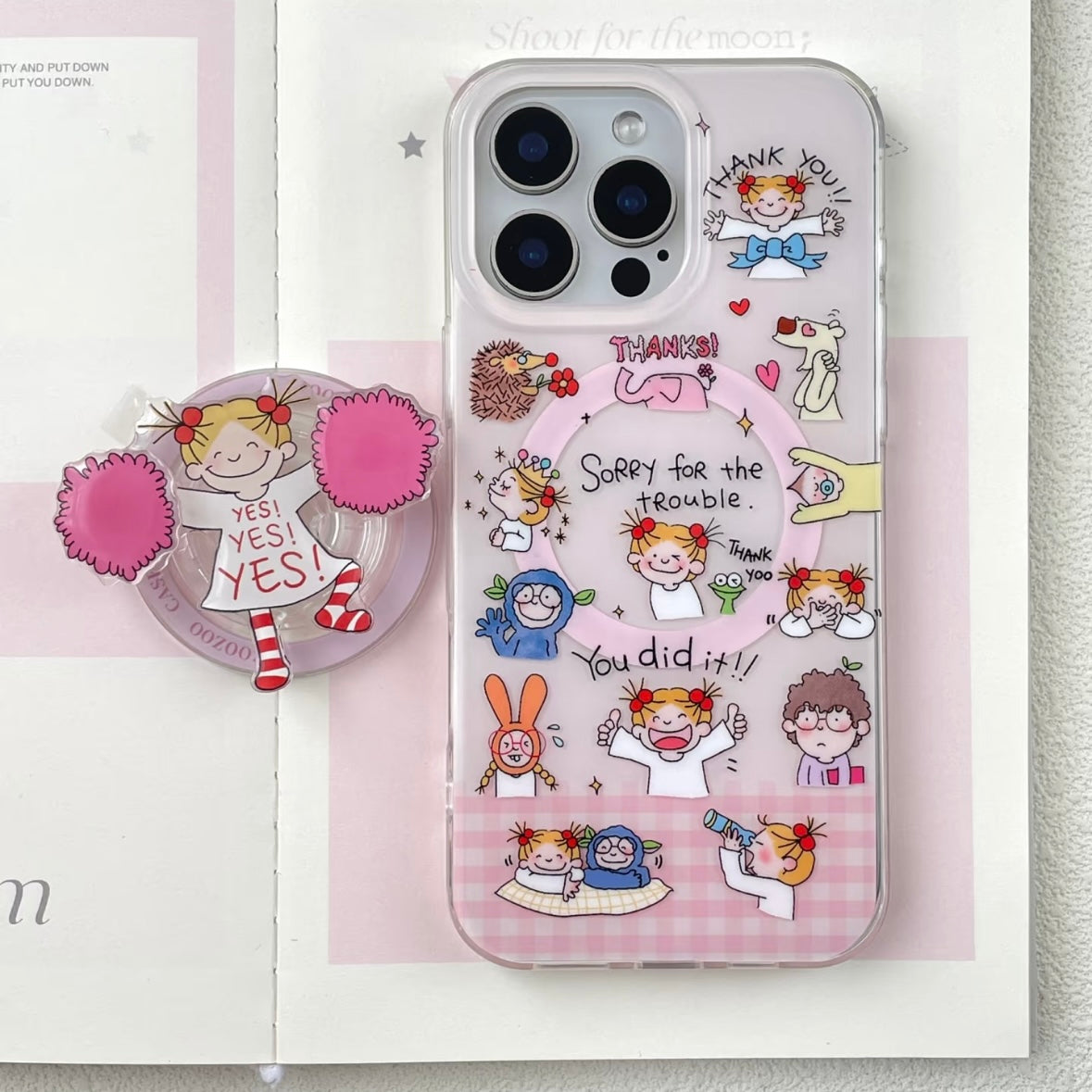 Cheerleading CoCo Sauce-iPhone Case