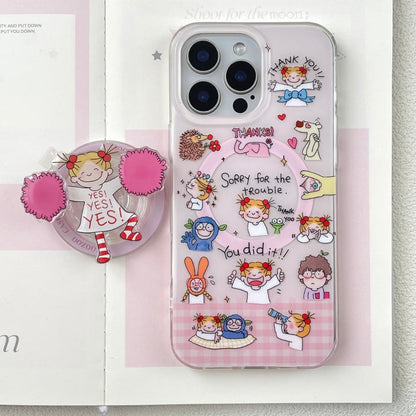Cheerleading CoCo Sauce-iPhone Case