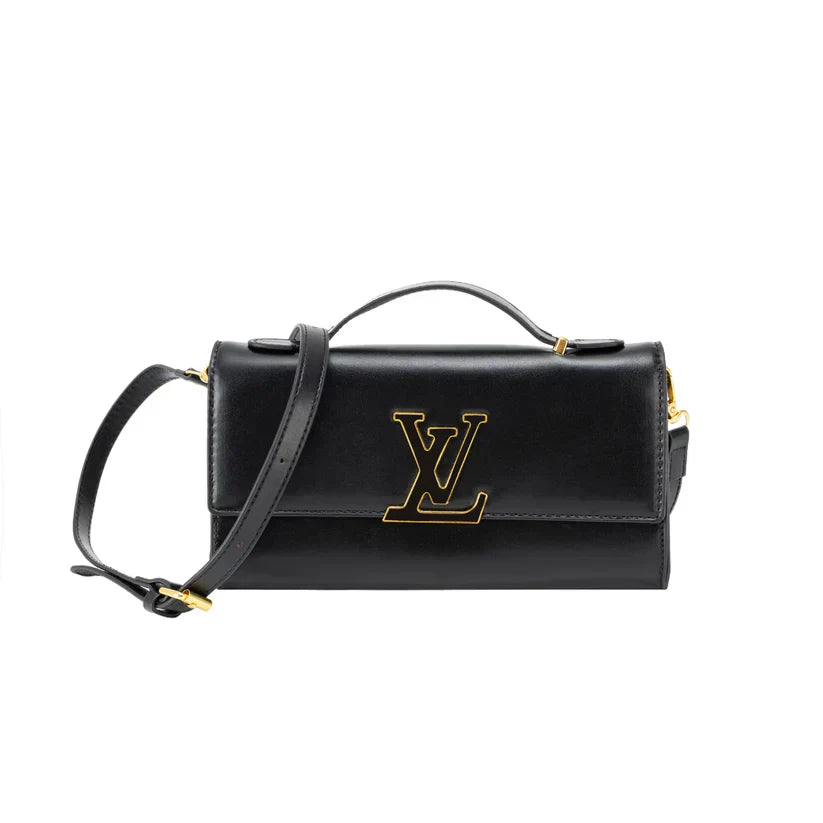 Luxe Texture Leather Handbag