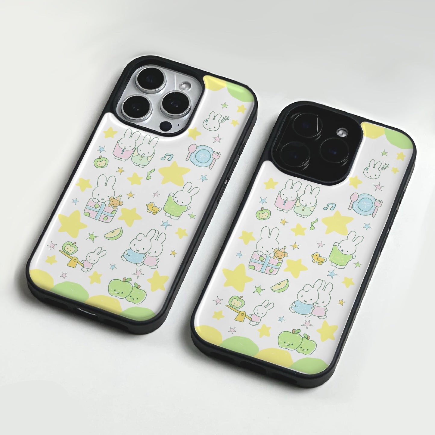 miffy 🍏 green 🍀-Handmade resin drip iphone case