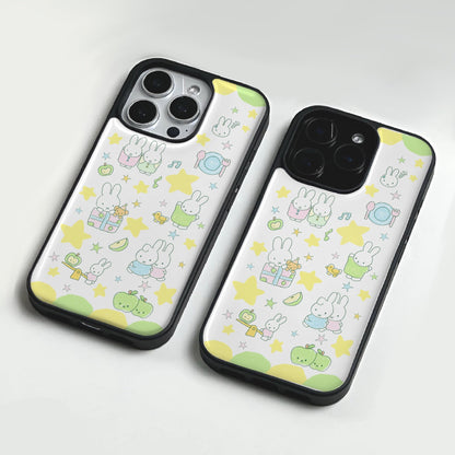 miffy 🍏 green 🍀-Handmade resin drip iphone case