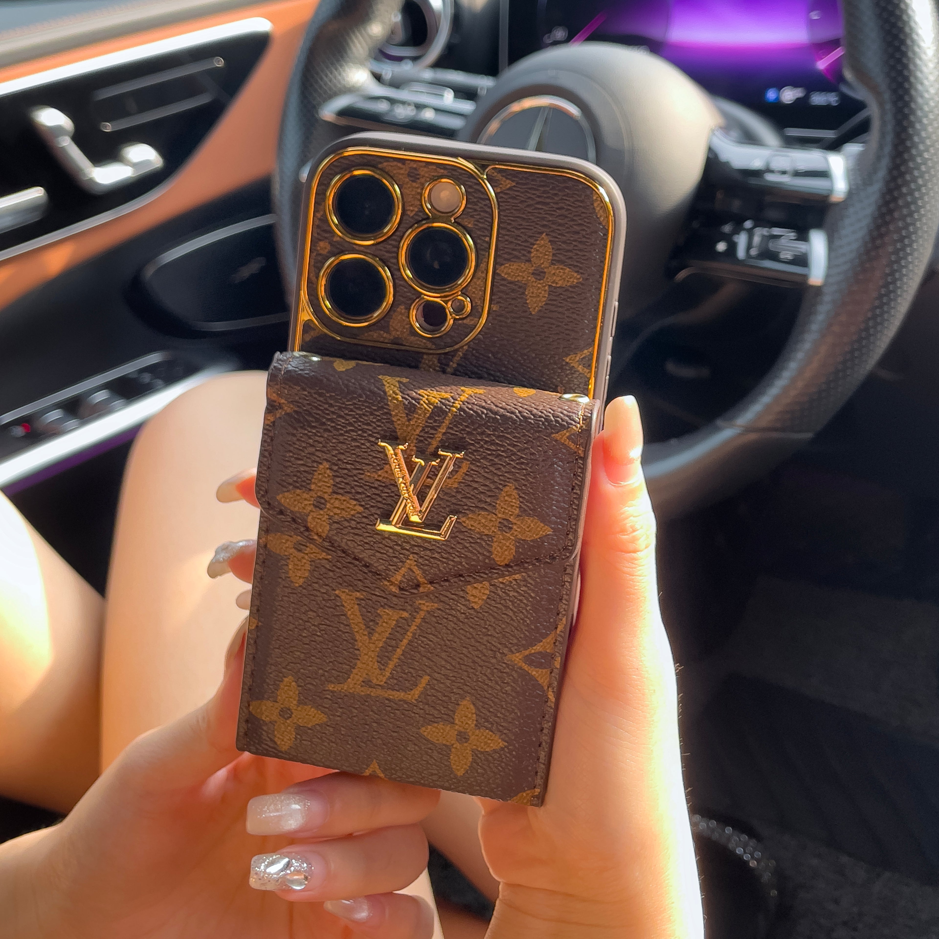 Classic Luxury Card Holder iPhone Case