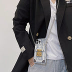 Fashion Card Bag Fabric iPhone Case