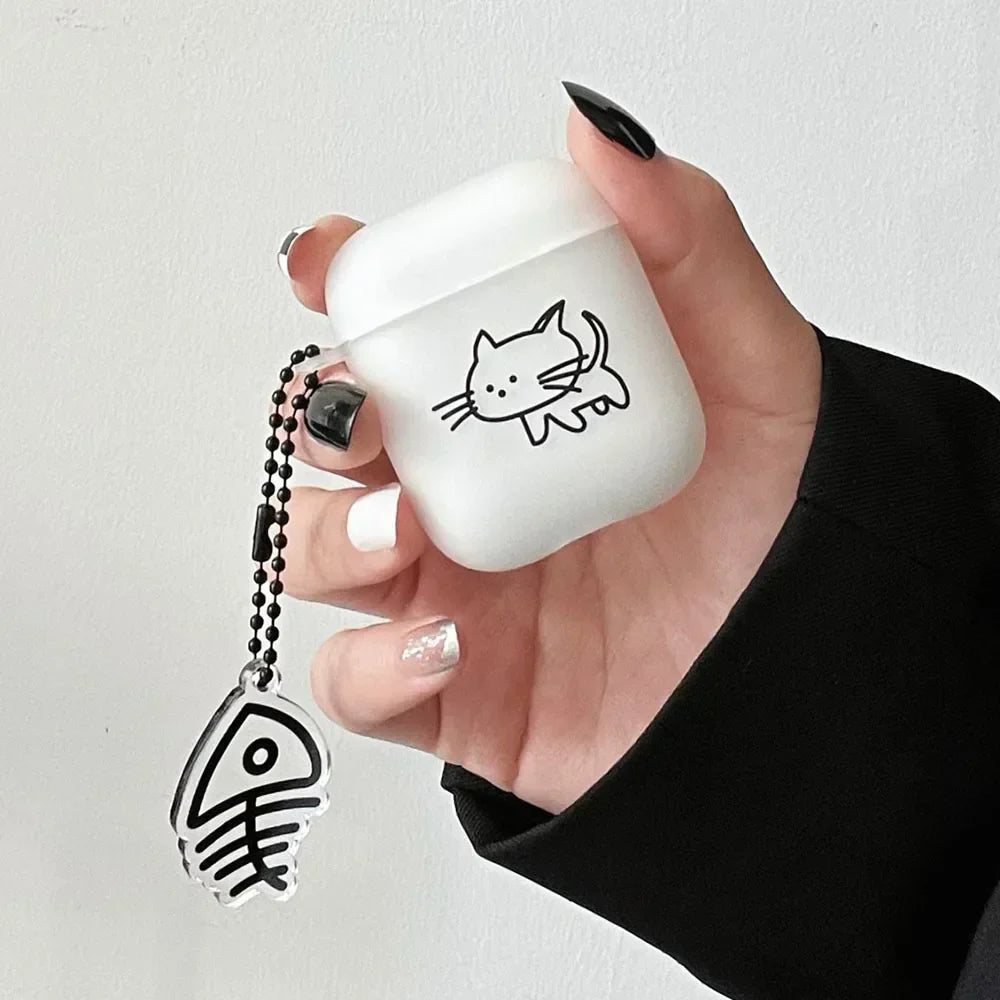 Cat Case For AirPods 1/2/3 Cover AirPods Pro 2 Case