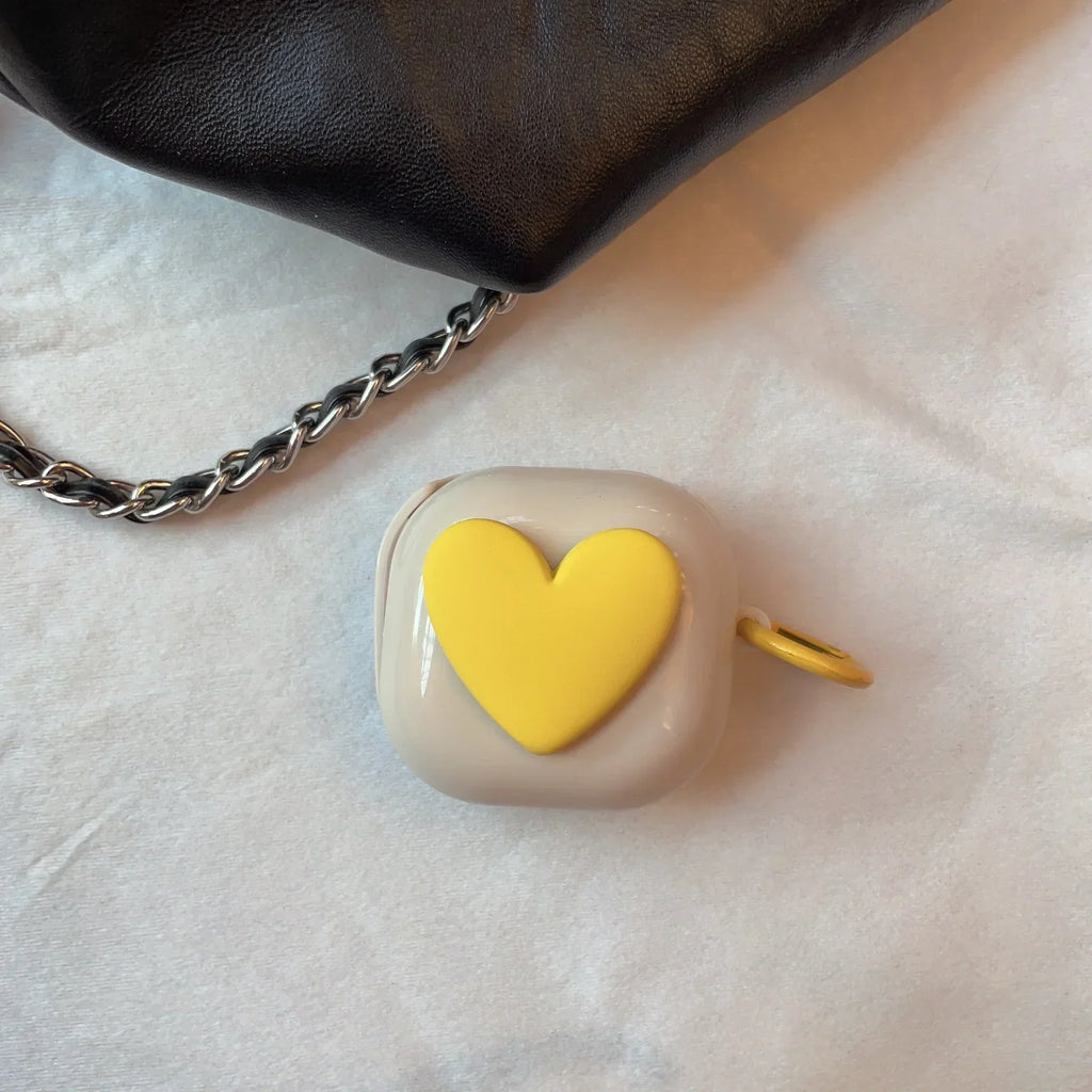 For Samsung Galaxy Buds Case Cute Heart Earphone Cover