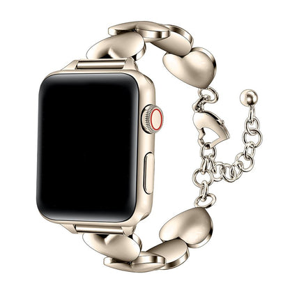 Lover Heart Steel Band for Apple Watch