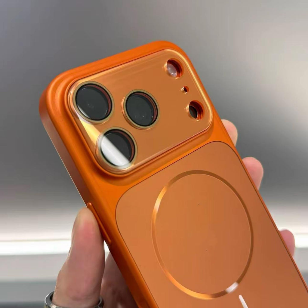 MagSafe Compatible iPhone Case — Metallic Full Protection